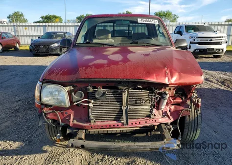 2003 Toyota Tacoma Base из США, поврежденный, VIN 5TEVL52N63Z218029